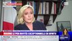 Marine Le Pen sur l'exfiltration d'une militante écologiste: "Ce sont les policiers de Monsieur Darmanin, il faut s'adresser à lui"