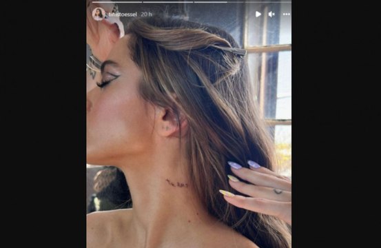 Tini Stoessel se tatúa 'te amo'… ¿a quién va dirigido?