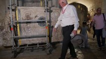 Encontrado el antiguo altar de la Basílica del Santo Sepulcro en Jerusalén