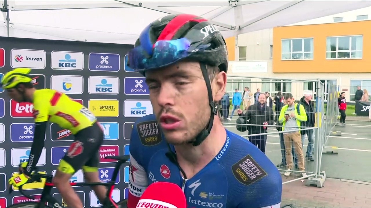 Cavagna : «J'ai échappé de peu à la chute» - Cyclisme - Flèche Brabançonne