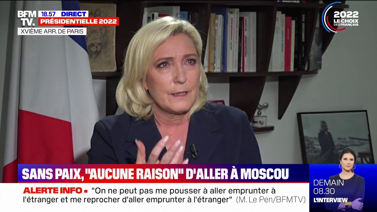 Marine Le Pen veut sanctionner d'une amende le port du voile dans l'espace public