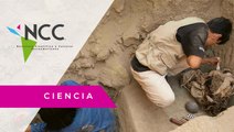 Arqueólogos peruanos hallan momias de niños de más de mil años de antigüedad