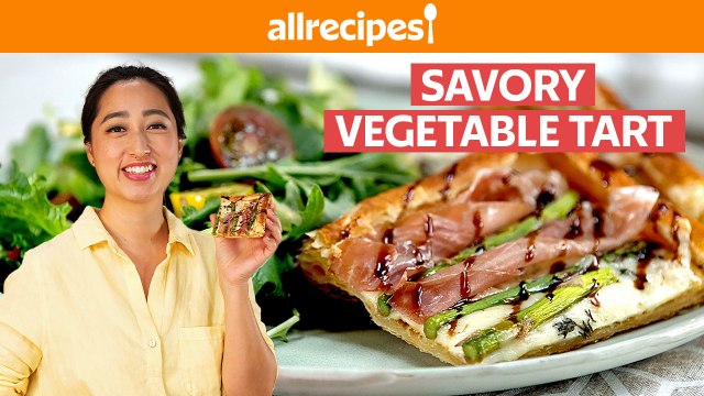 Savory Asparagus Tart Made With Store-Bought Puff Pastry | Bake No Mistake | Allrecipes.com