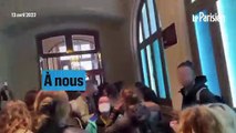 Paris: quelques centaines d'étudiants lancent l'occupation de l'université de la Sorbonne