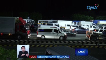 Volume ng mga sasakyan sa NLEX ngayong Holy Week, aabot ng hanggang 15% ang pagtaas | Saksi