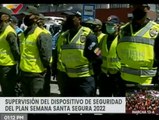 Más de 700 funcionarios de seguridad desplegados en Caracas esta Semana Santa