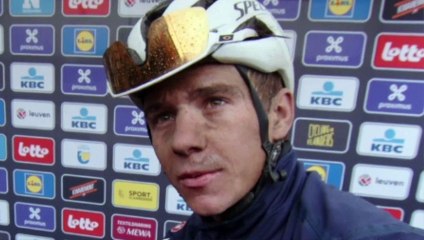Flèche Brabançonne 2022 - Remco Evenepoel : "If i don't break, i crash... it was a very hard day for us !"