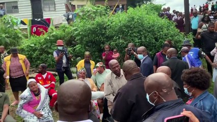 S.African leader visits flood victims as death toll rises to 259