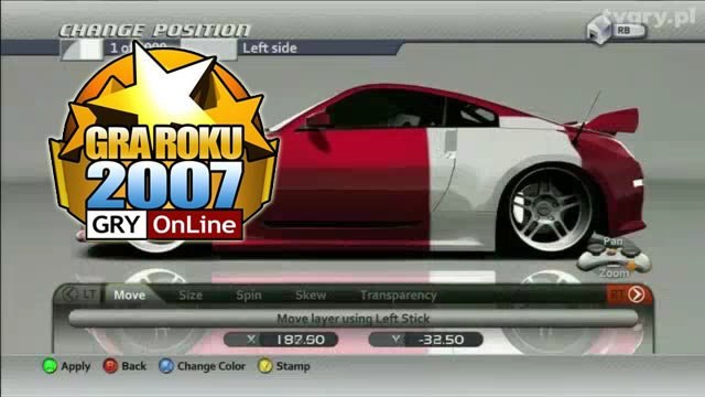 Gra Roku 2007 - Nominacje: Gry Samochodowe