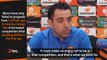Xavi wants Barca to feel 'angry' about Champions League absence