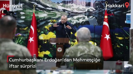 Download Video: Cumhurbaşkanı Erdoğan’dan Mehmetçiğe iftar sürprizi