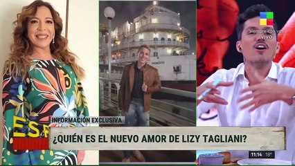 Lizy Tagliani con un nuevo amor_