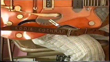 EDDIE COCHRAN'S GRETSCH 6120 GUITAR AT EDDIE'S MUM'S HOUSE