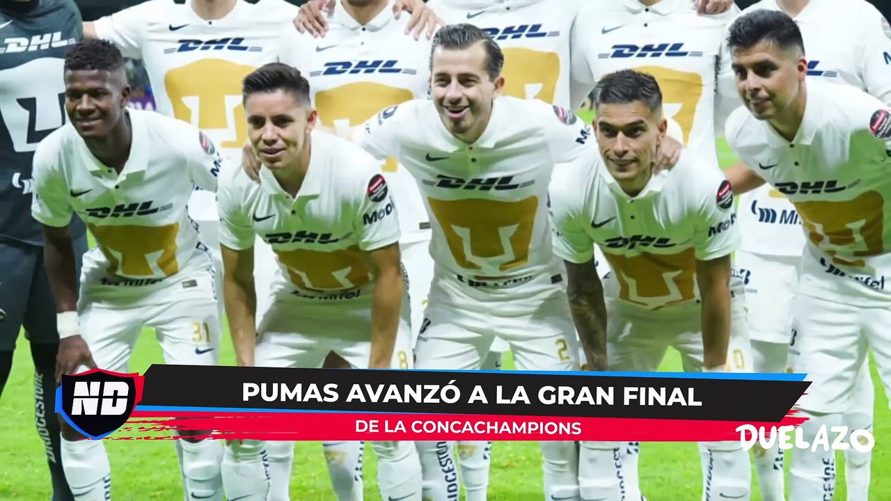 Pumas jugará la final de la Concachampions.