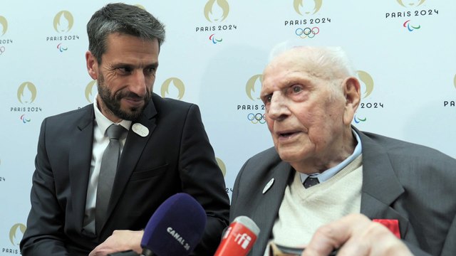 Jeux Olympiques - Paris 2024 - Charles Coste, champion olympique en 1948, a reçu sa Légion d'Honneur... 74 ans après !