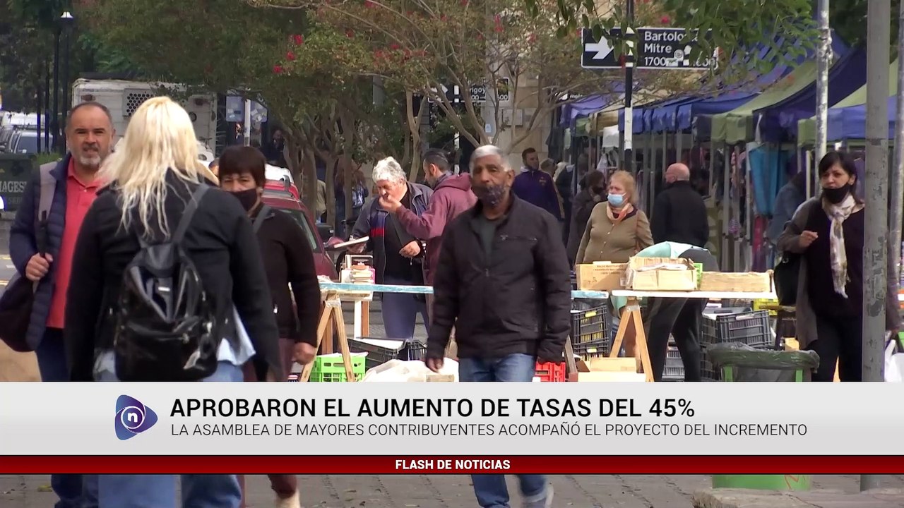 Aumento de tasas