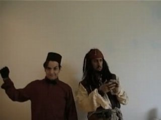 Jack Sparrow dans la tour de la terreur