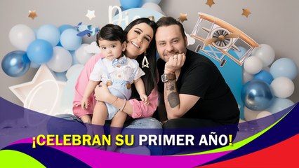 Tana Planter y su esposo Alan García celebraron el primer cumpleaños de su bebé