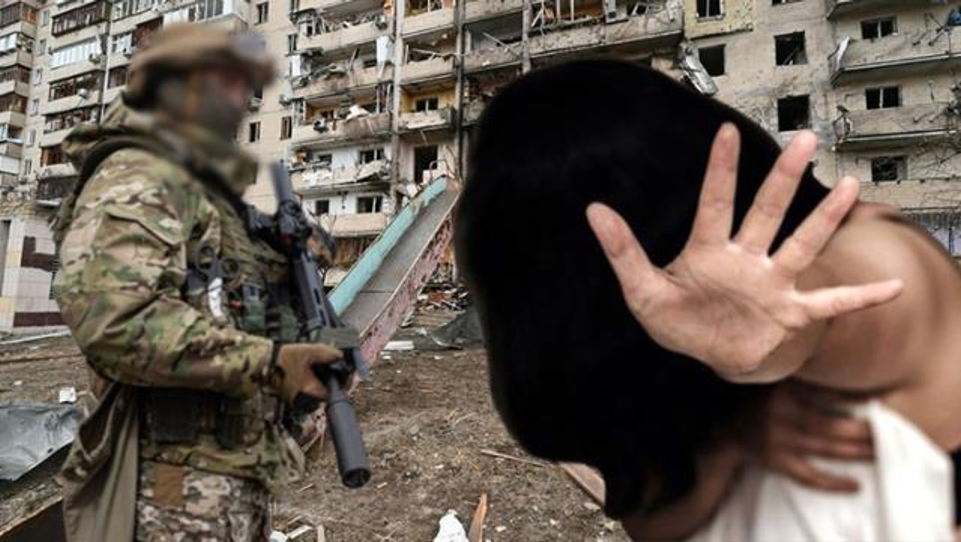 Rus kadının, kocasına sözleri kan dondurdu: Prezervatif taktığınız sürece  Ukraynalı kadınlara tecavüz edebilirsiniz