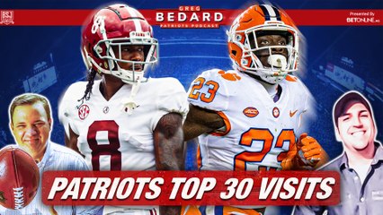 Pre-Draft Visits & Receiver Conundrum for Patriots | Greg Bedard Patriots Podcast