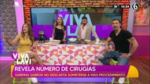 Sabrina Sabron revela cuantas cirugías tiene