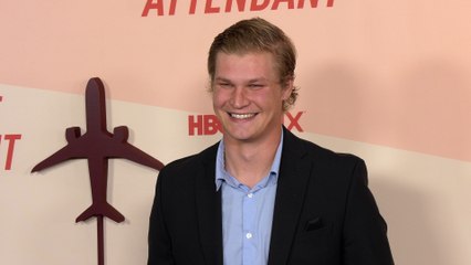 Austin Aaron "The Flight Attendant" Season 2 Premiere Red Carpet