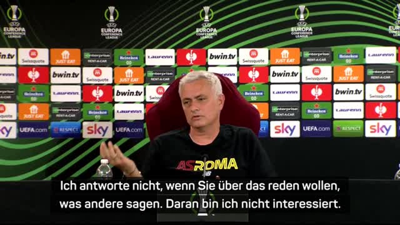 Genervter Mourinho hat wieder einmal einen raus