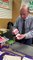 Magician Mark Lewis Performs an Impressive Card Trick