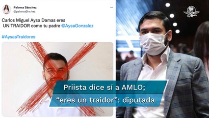 Diputado del PRI adelanta voto a favor de reforma eléctrica; compañeros lo llaman "traidor"