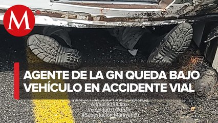 En Michoacán muere agente de la Guardia Nacional tras volcadura