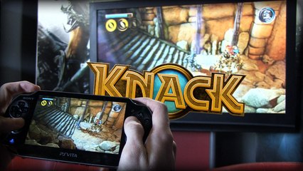 Knack w co-opie, czyli mariaż PS4 z PS Vita