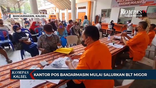 Kantor Pos Mulai Cairkan BLT Minyak Goreng, Lebih 25 Ribu Warga Banjarmasin Berhak Dapat