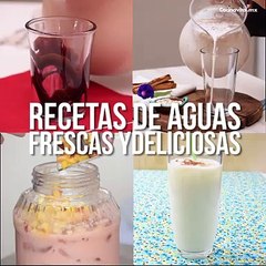 5 recetas de aguas frescas y deliciosas para temporada de calor