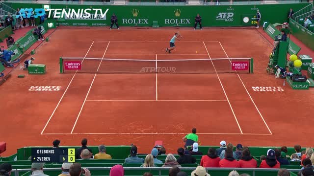 Monte Carlo - Zverev évite le piège Delbonis