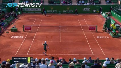 Monte Carlo - Musetti s'offre Auger-Aliassime en deux sets
