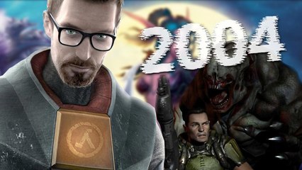 2004 – rok, w którym wyszły Half-Life 2 i World of Warcraft