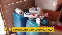 Carabayllo: Intervienen vivienda usada como laboratorio de procesamiento de drogas