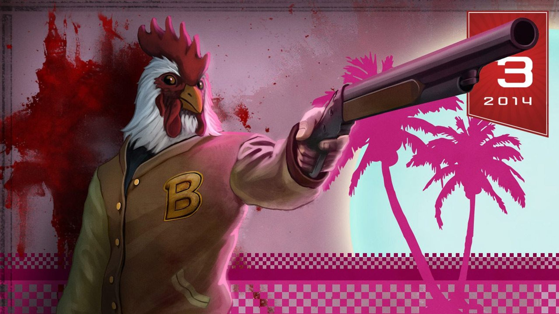 ⁣E3 2014: Gramy w Hotline Miami 2 - kwaśny klimat i słodka masakra