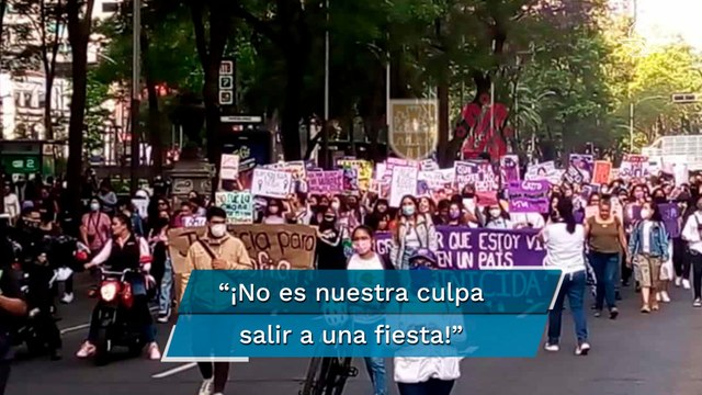 “¡No es nuestra culpa salir a una fiesta! ; marchan por Sofía, alumna de Prepa 4 intoxicada en bar