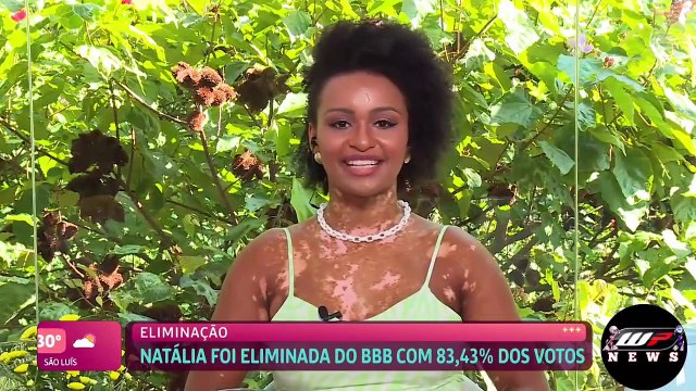 Natália Deodato no Mais Você com Ana Maria Braga