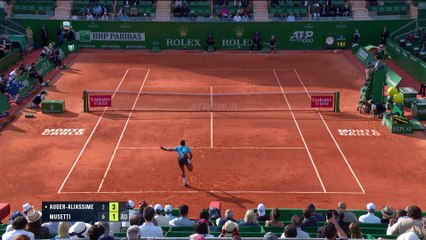 Download Video: Auger Aliassime v Musetti | ATP Monte Carlo Masters | Match Highlights