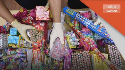 Aidilfitri | Polis akui berlaku peningkatan rampasan mercun