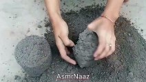 Delicious Grainy Charcoal Sand Cement Dry Water Crumble Cr: ASMR Naaz