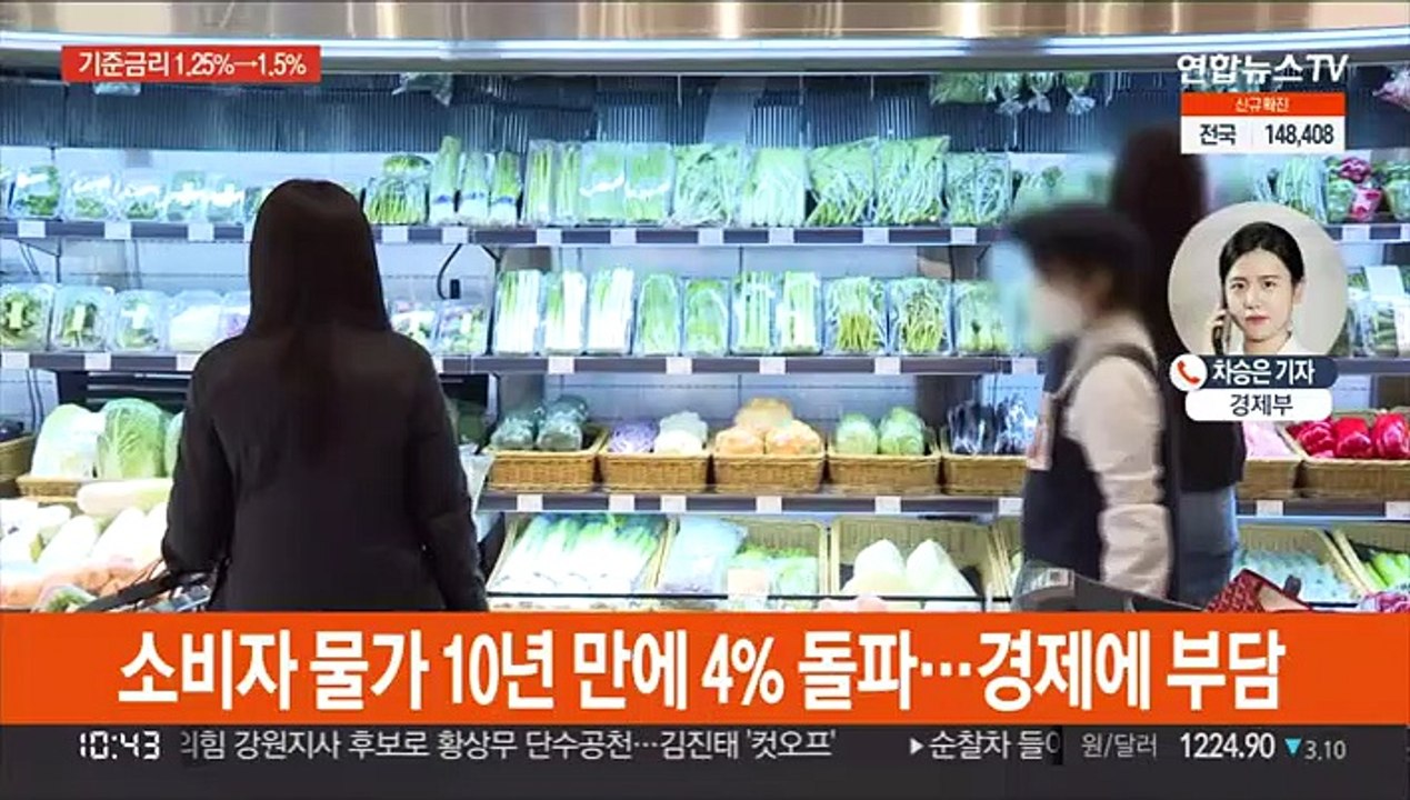 물가 부담…한은, 총재 공석에도 기준금리 1.5%로
