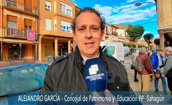 Alejandro García: Sahagún vive con gran fervor esta Semana Santa