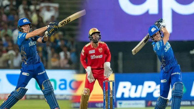 Dewald Brevis ಒಂದೇ ಓವರ್‌ನಲ್ಲಿ 4 ಸಿಕ್ಸರ್ | Brevis show against Punjab | Oneindia Kannada