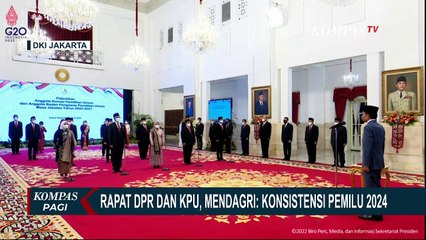 Paska Pelantikan, KPU dan Bawaslu Gelar Rapat dengan DPR Bahas Pemilu 2024