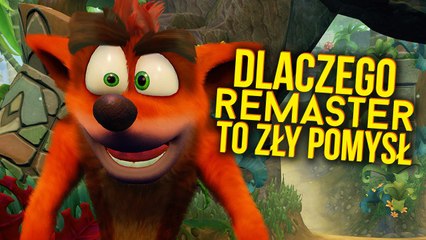 Dlaczego remaster Crasha Bandicoota to zły pomysł? Krytycznie o polityce Sony