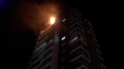 Son dakika! Apartmanda çıkan yangında mahsur kalan KOAH hastası kurtarıldı