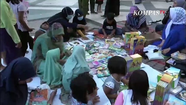 Tingkatkan Minat Baca Anak, Pencinta Buku di Sumenep Bikin Kegiatan Ngabuburead